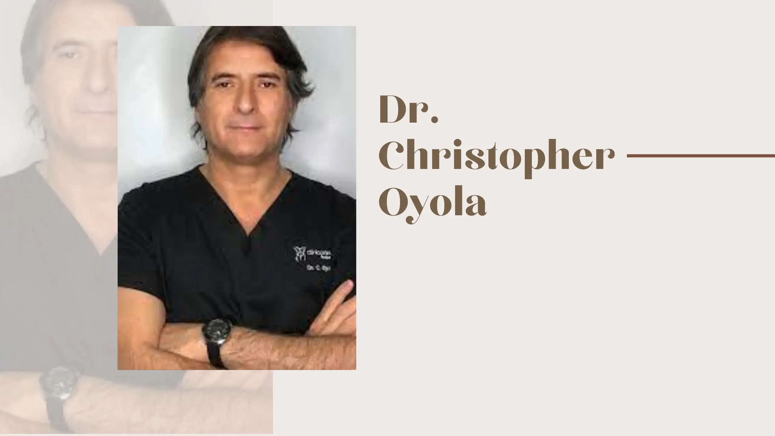 Dr. Christopher Oyola